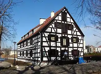 The White Granary, seat of the Archeological Museum in Bydgoszcz