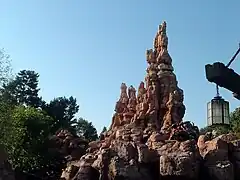 Frontierland(Big Thunder Mountain Railroad in 2008)