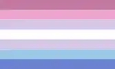 Bigender<ref name='bigenderbundle'>* "Bigender Flag – What Does It Represent?". Symbol Sage. August 26, 2020. Archived from the original on June 1, 2021. Retrieved May 28, 2021.