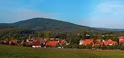 Halberstädter Berg with Darlingerode in the foreground