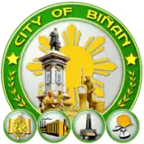 Official seal of Biñan