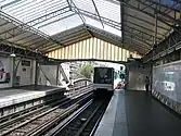 MP 73 rolling stock on Line 6 at Bir-Hakeim