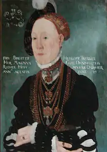 Birgitte Gøye (1550), Frederiksborg collections