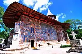 The Voroneț Monastery of the painted monasteries in Suceava