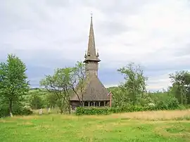 Elijah the Profet's wooden church in Cupșeni