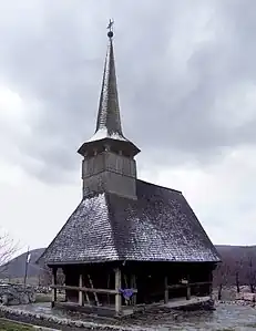 Wooden church in Voivozi