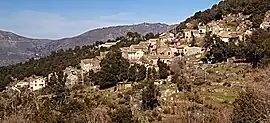 A panorama of Bisinchi village