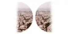 Paris as seen with bitemporal hemianopsia