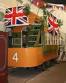 Blackpool Conduit tramcar No. 4