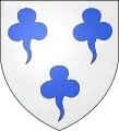 Arms of Le Lagadec family (France)