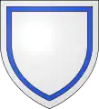 an orle—Argent, an orle azure (D'argent à l'orle d'azur—Lacroisille, Tarn, France)