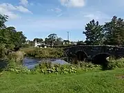 Blennerhasset bridge and weir