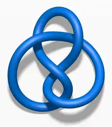 Figure-eight knot  unknotting number 1