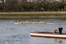 Men's Reserve race from the Putney Embankment