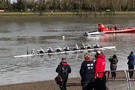 Cambridge Women's Blues boat