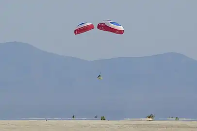 Starliner lands in White Sands New Mexico