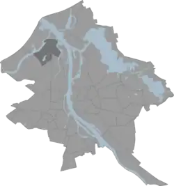 Location in Riga