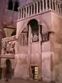 Calvary Niche in the Church of the Holy Sepulchre