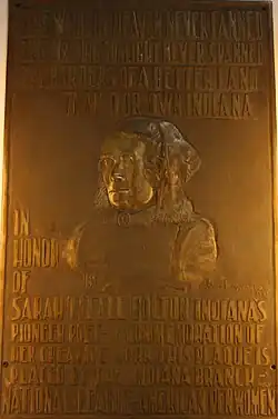 The Sarah T. Bolton relief