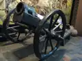 15th century bombard mounted on carriage, Warsaw.