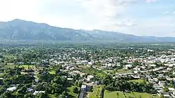 View of Bonao city, Dominican Republic