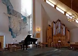 Altar and organ