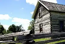 The Borgeson cabin at The Arboretum at Gustavus