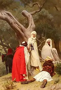 Reception Of An Emir, 1871, private collection