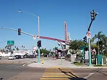 Boulevard Transit Plaza at the intersection of I-15.