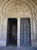 North portal doorway