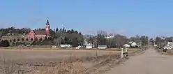 Bow Valley, Nebraska from the west