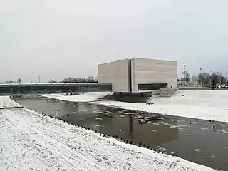 Porta Posnania in winter