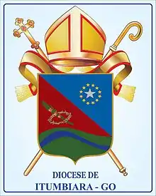 Coat of arms of the Diocese of Itumbiara