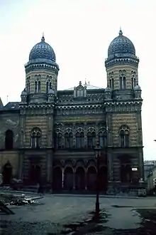 Bratislava Neolog synagogue destroyed for the sake of SNP Bridge