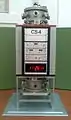 PTB's cesium atomic clock "CS 4", put into operation in 1992. Since 2005, it has been on exhibit in the Braunschweigisches Landesmuseum