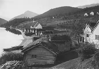 View of the old church (1667-1887)