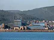 Ferromanganese plant in Puerto de Brens, La Coruña, Spain