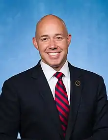 Brian Mast (ALB), U.S. representative for Florida's 21st congressional district