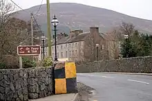 Junction of R668 and R665 roads in Clogheen