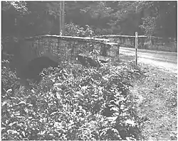 Pine Creek bridge, built 1872