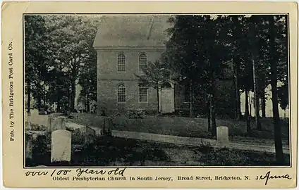 On a pre-1923 postcard