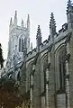 Looking across the church from the liturgical south-east