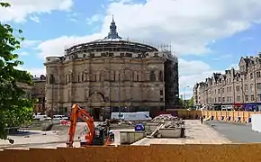 Bristo Square redevelopment underway May 2015