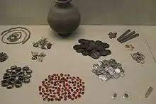 Selection of items from the Snettisham Jeweller's Hoard