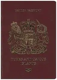 Turks and Caicos Islands passport