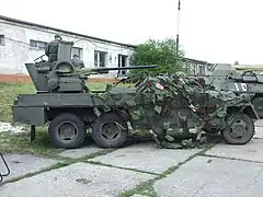 Czechoslovak self-propelled anti-aircraft gun M53/59 Praga developed in the late 1950s.