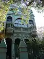 Tresco, elbaborately decorated Italianate terrace, Watkin Street