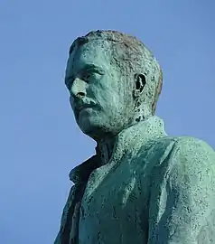 Closeup of King Albert I