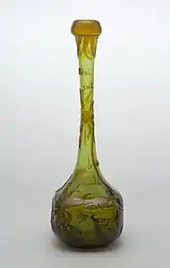 Bud vase by Gallé (1900)