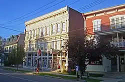 Buildings on North Main Street downtown